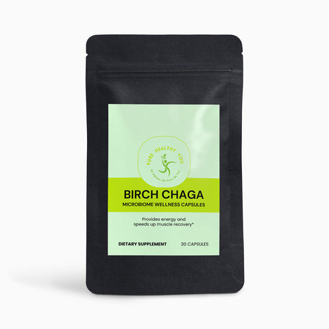 Birch Chaga Microbiome Wellness Capsules